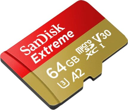 Memoria Micro SD 64 Gb Sandisk Extreme con adaptador